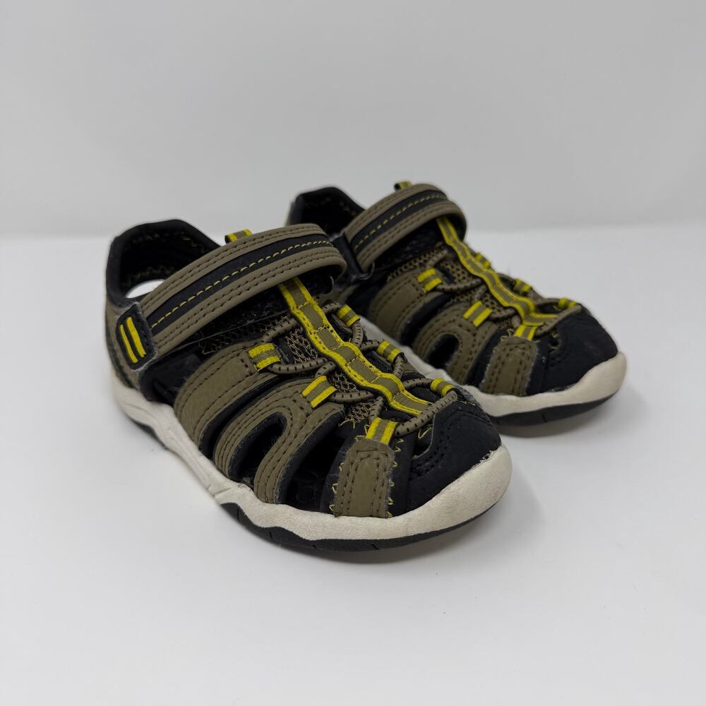 Wonder Nation Toddler Sport Sandals Size 7 Hook Loop